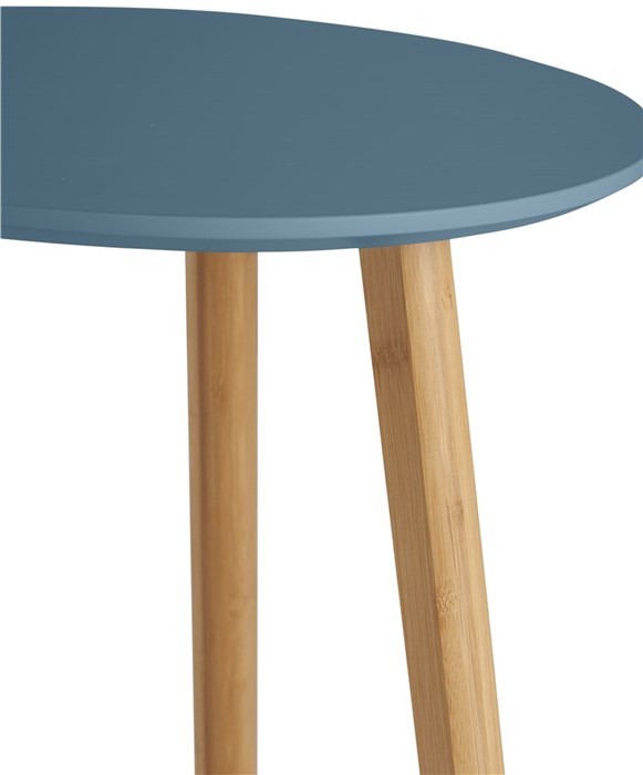 Apvalus mėlynas kavos staliukas Ø 40 cm. (72310) - Image 2