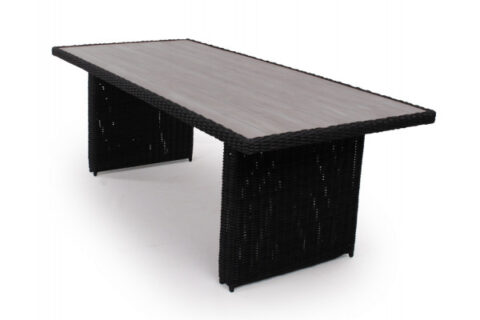 Juodas Vila pintas lauko stalas "Vila Tjorn"  210 x 95 x 75 cm. (625460)