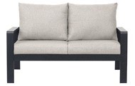 Dvivietė aliuminė sofa "LISS" (50072)