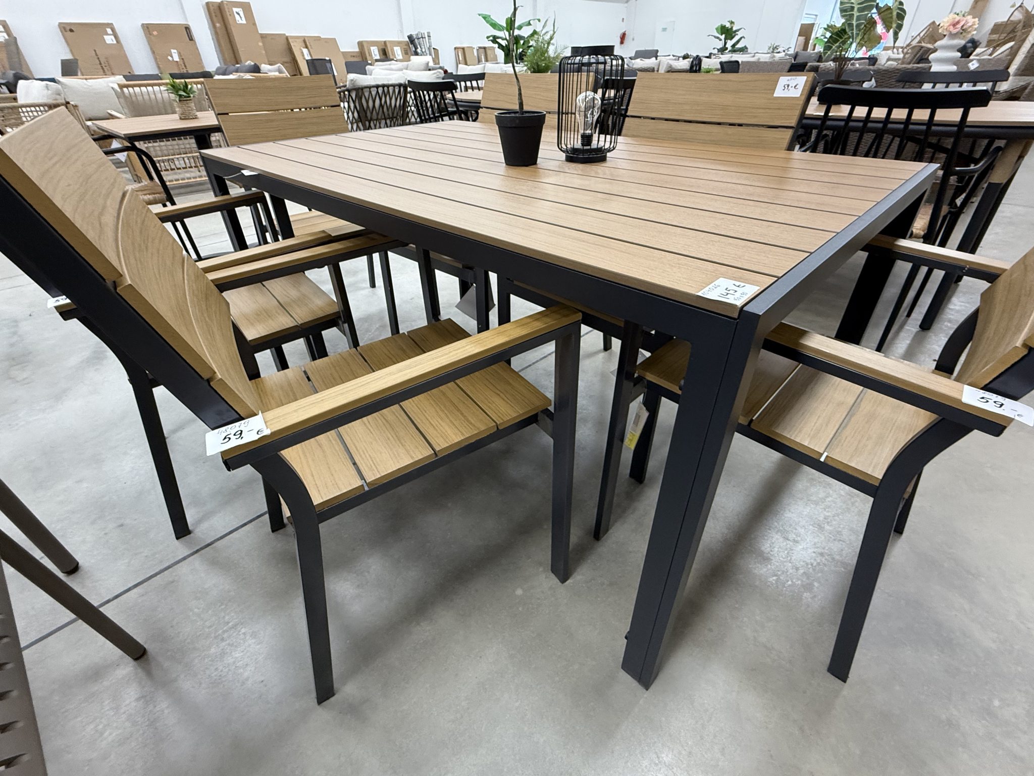lauko stalas 150 x 90 cm