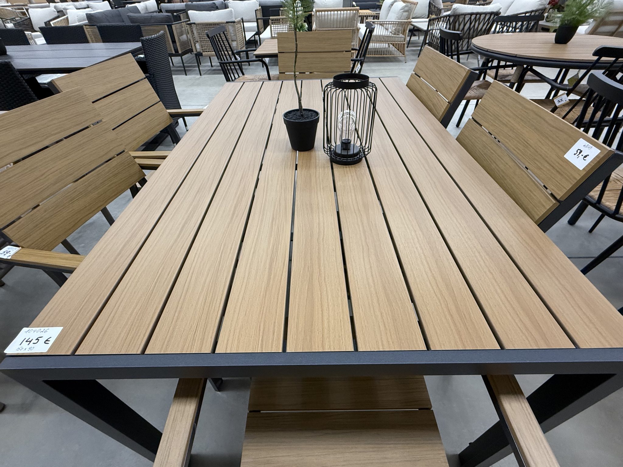lauko stalas 150 x 90 cm