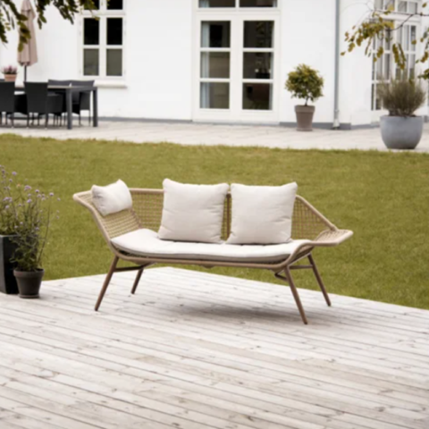 dvivietė lauko sofa